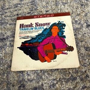 This Hank Snow Travelin' Blues record from 1966 on Camden